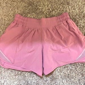 Lululemon Purple Hotty Hot Shorts